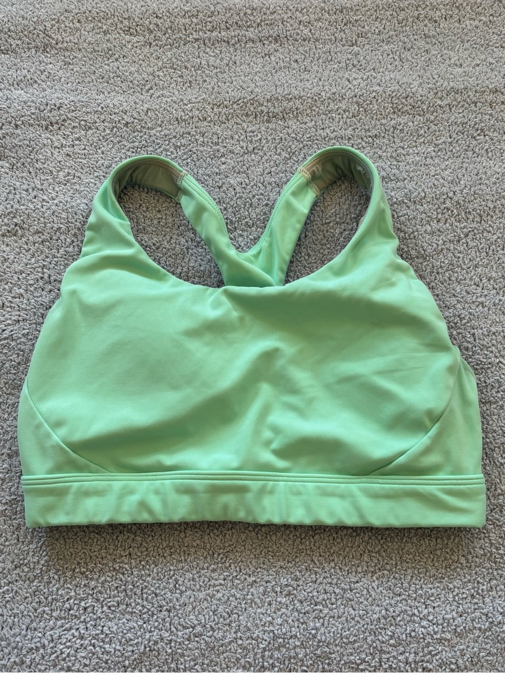 Athleta Mint Green Racerback Sports Bra